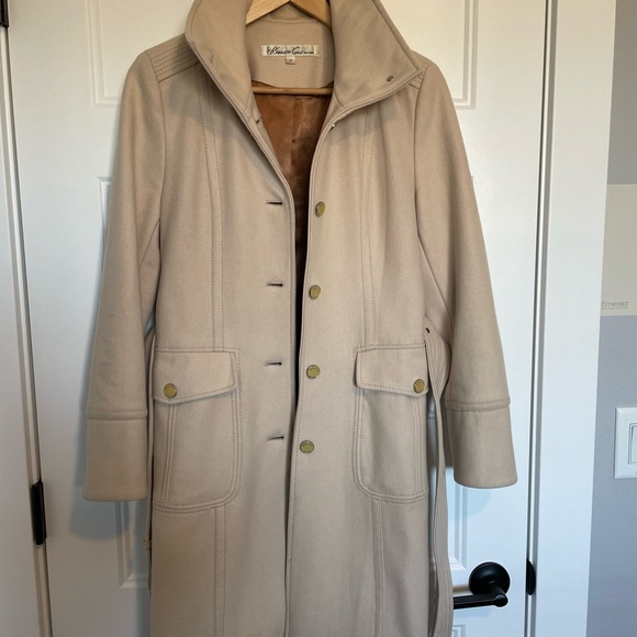Kenneth Cole beige coat - Picture 2 of 11